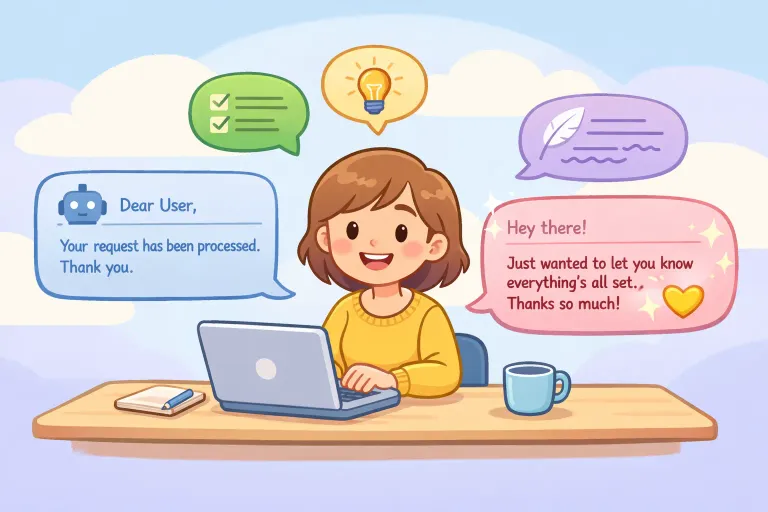 How to Write AI Prompts That Sound Like You