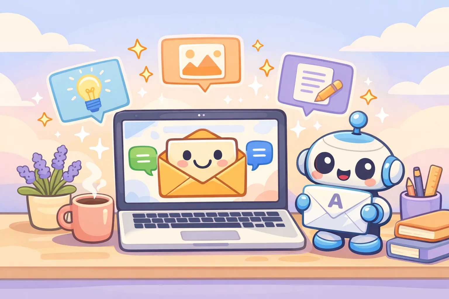 15 prompts de IA para escribir correos profesionales