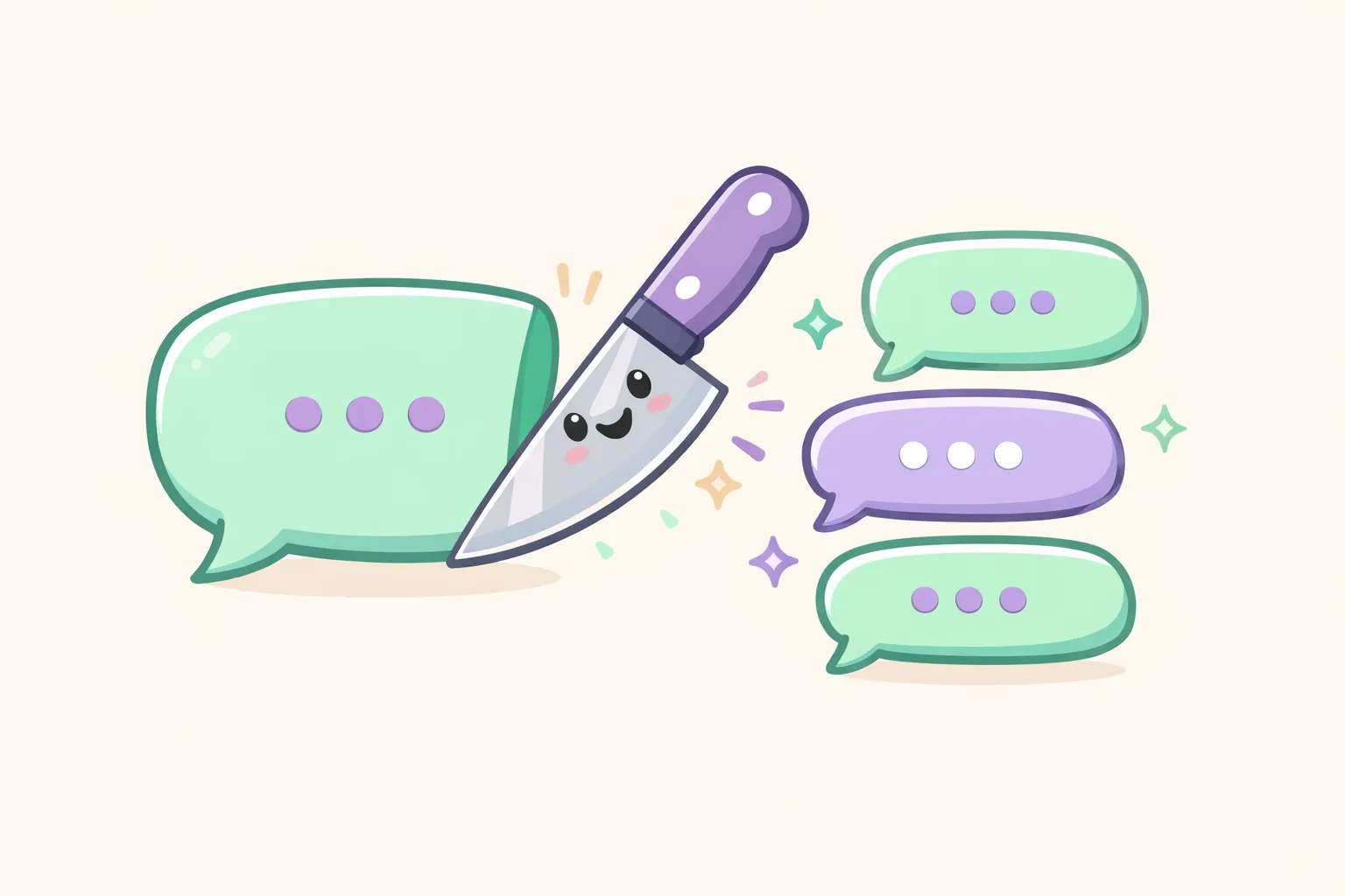 Comparison showing an overloaded prompt versus breaking tasks into focused steps